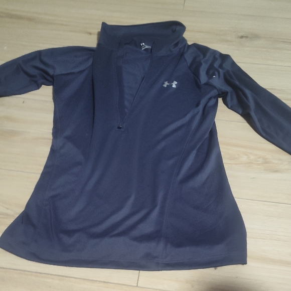Under Armour Navy Long Sleeve Top - Picture 2 of 4